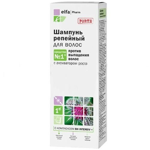 НРМ шампунь Репейный против выпадения волос с активатором роста 200 мл