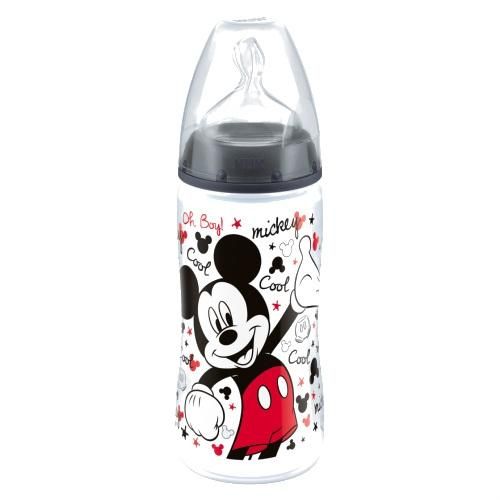 Nuk First Choice Disney Mickey Бутылочка с силиконовой соской 6-18 мес р.2 300 мл