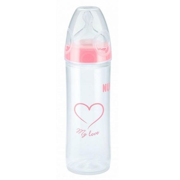 Nuk New Classic Бутылочка May Love с латексной соской р 2 250 мл