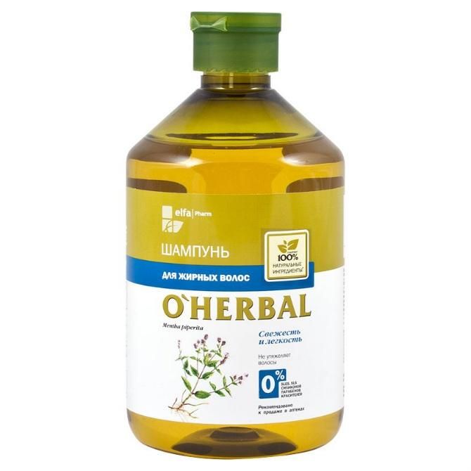 O Herbal Шампунь для жирных волос 500 мл