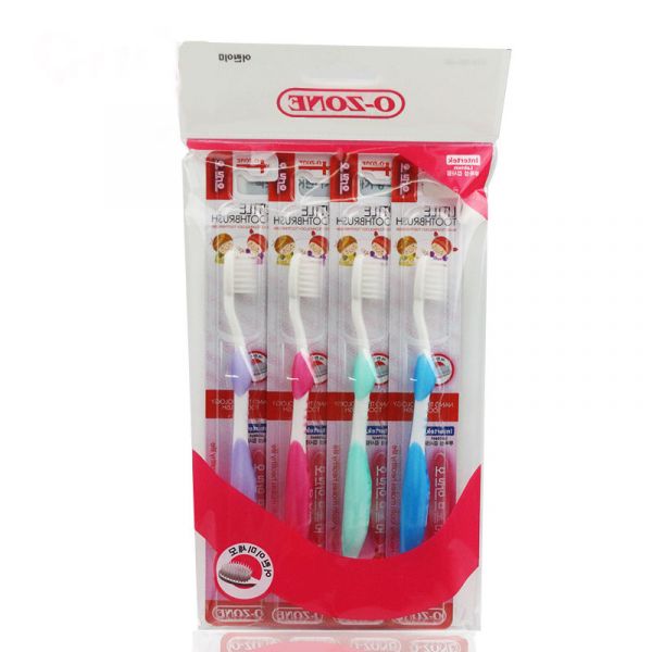 O-Zone Зубная щетка Little Slim ToothBrush детская 4 шт в упаковке O-Zone Зубная щетка Little Slim ToothBrush детская 4 шт в упаковке