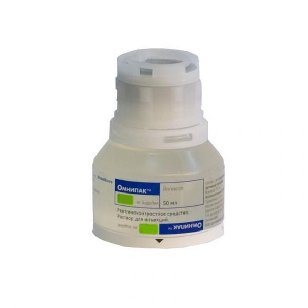 Омнипак 300мг йода/мл 50мл №10
