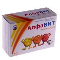 Алфавит школьник таблетки, 60 шт. Алфавит школьник таблетки, 60 шт.