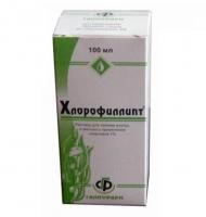 Хлорофиллипт флаконы 1%, 100 мл Хлорофиллипт флаконы 1%, 100 мл
