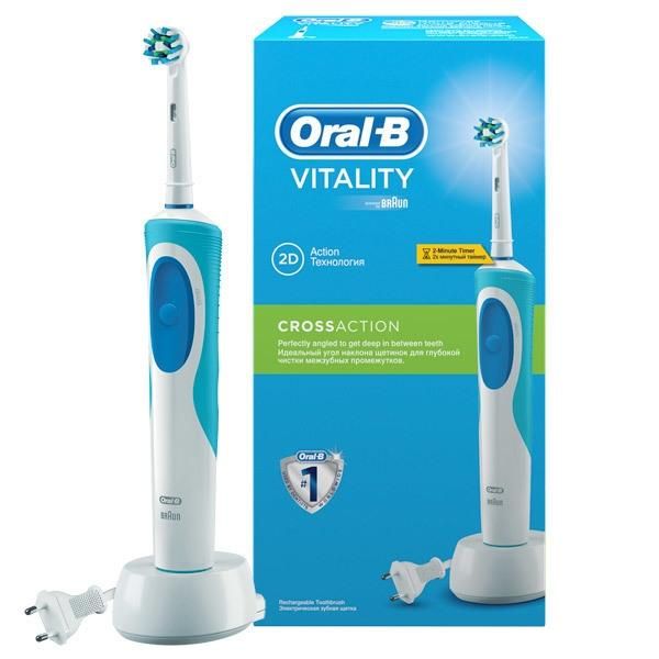 Oral-B Электрическая зубная щетка Vitality D12.513 CrossAction Precision Clean (тип