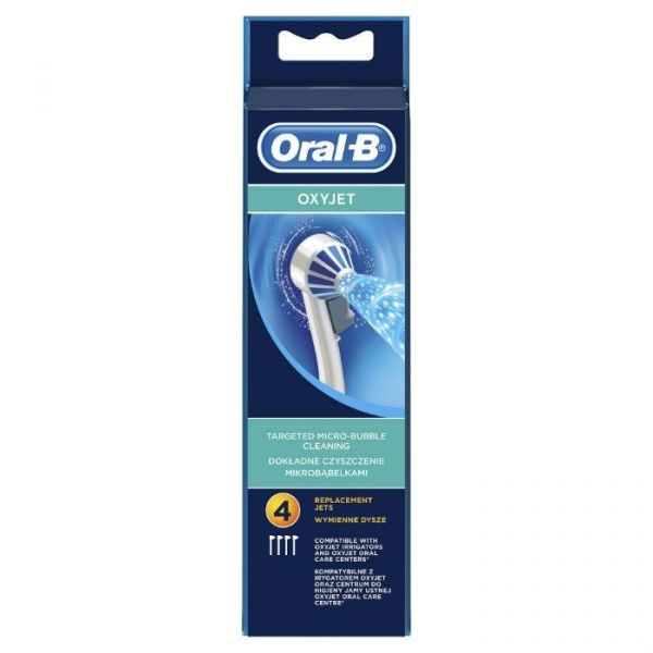 Oral-B Насадки для ирригатора Oxyjet ED17 4шт