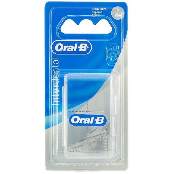 Орал-Би (Oral-B) Ершики для межзубной щетки конические, 6 шт.