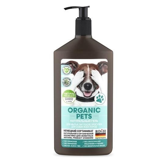 Organic Pets Гель для мытья лап после прогулки для собак всех пород 500 мл