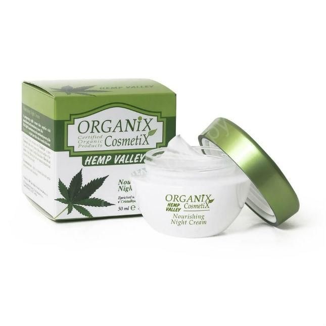 Organix Cosmetix Крем ночной питательный Hemp Valley 50мл