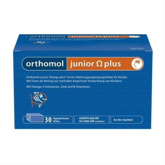 Ортомол Джуниор Омега плюс/Orthomol Junior Omega plus жевательные ириски 30 шт.