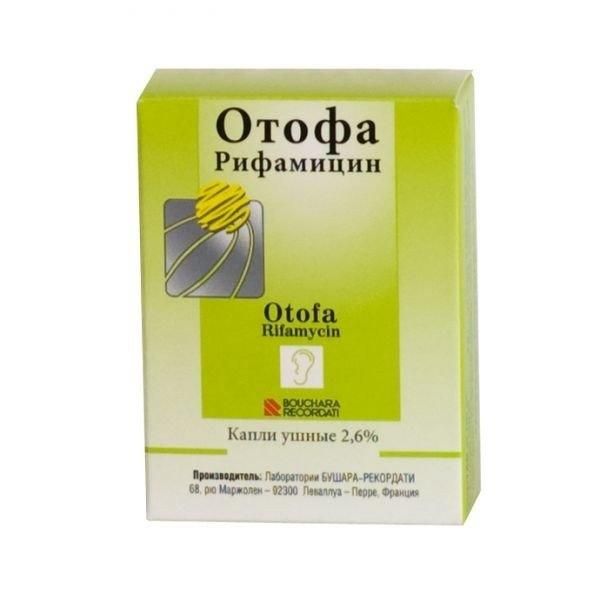 Отофа капли ушные, 10 мл Отофа капли ушные, 10 мл