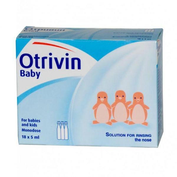 Отривин бэби капли 5 мл, 18 шт.