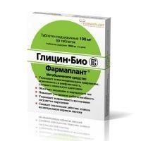 Глицин-био фармаплант таблетки 100 мг, 50 шт. Глицин-био фармаплант таблетки 100 мг, 50 шт.