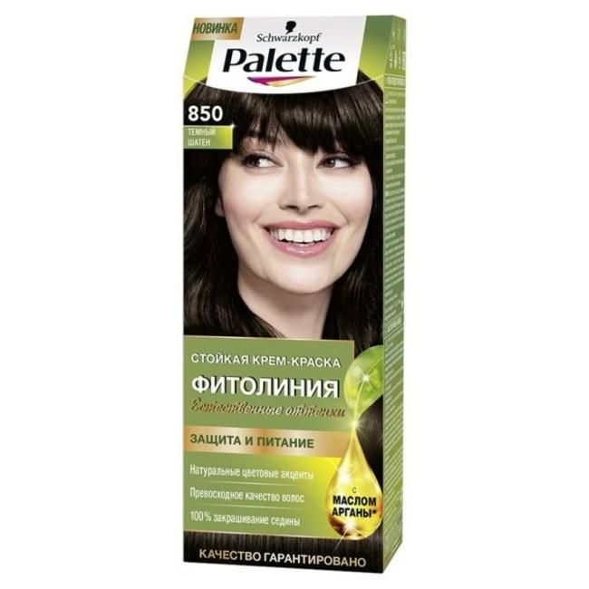 Palette Фитолиния Краска для волос 850 Темный шатен 1 уп