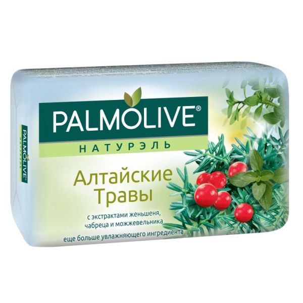 Palmolive Мыло Алтайские травы женьшень, чабрец 90г