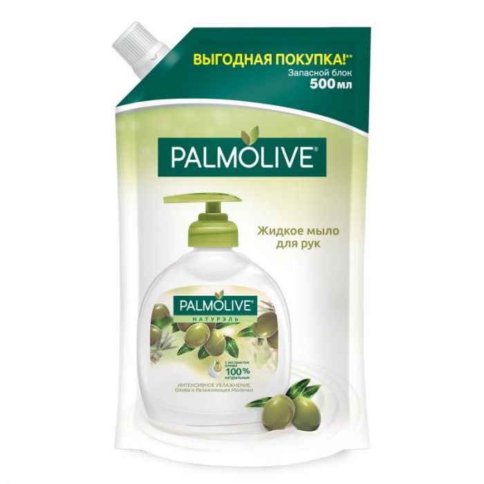 Palmolive Мыло жидкое Интенсивное увлажнение олива в мягкой упаковке 500