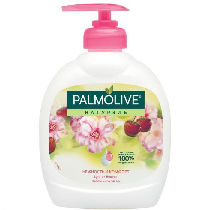 Palmolive Мыло жидкое Нежность и комфорт цветок вишни 300мл