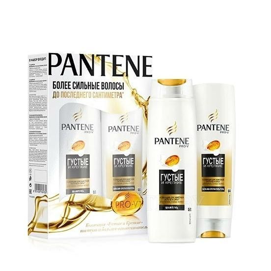 Pantene Шампунь Густые и крепкие 250мл+ Бальзам-ополаскиватель 200мл 1 уп.