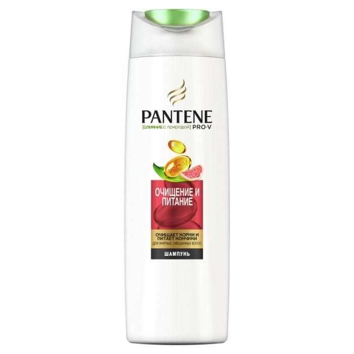 Pantene Шампунь Слияние с природой Очищение и Питание 400 мл