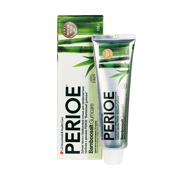 Perioe Bamboosalt Gumcare Зубная паста с бамбуковой солью для профилактики проблем с деснами 120 г Perioe Bamboosalt Gumcare Зубная паста с бамбуковой солью для профилактики проблем с деснами 120 г