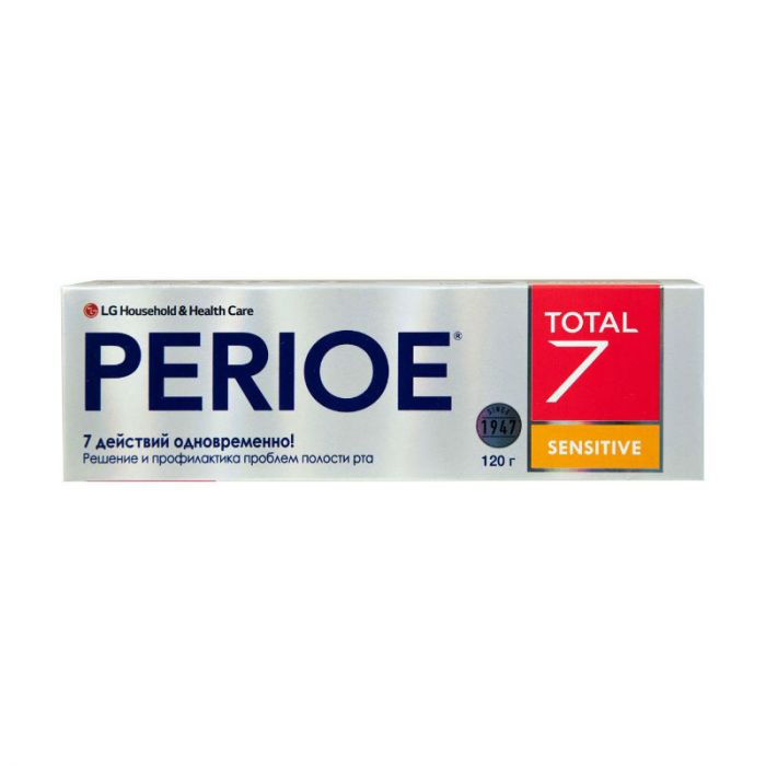 Perioe Total 7 sensitive Зубная паста комплексного действия 120 г