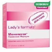 Леди-с формула менопауза усиленная формула таб. 860мг №30 (бад)