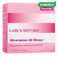 Леди-с формула женщина 40 плюс таб. №30 (бад) Леди-с формула женщина 40 плюс таб. №30 (бад)