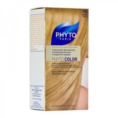 Phyto Color краска для волос очень светлый золотистый блонд оттенок 9D