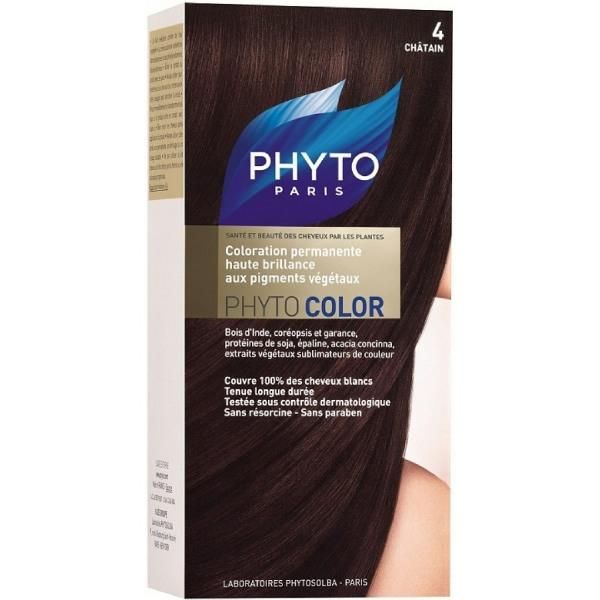 Phyto Color краска для волос шатен оттенок 4