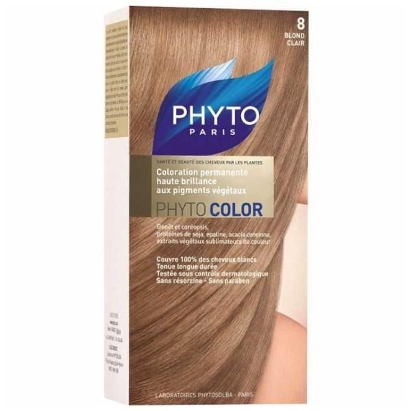 Phyto Color краска для волос светлый блонд оттенок 8