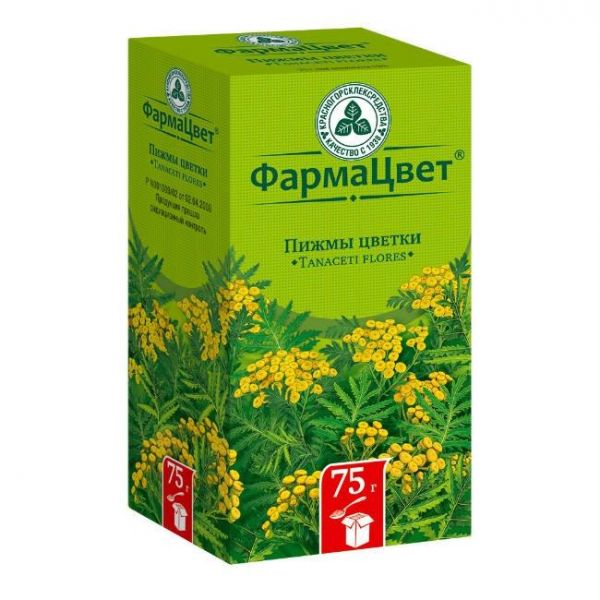Пижмы цветки пачка, 75 г Пижмы цветки пачка, 75 г
