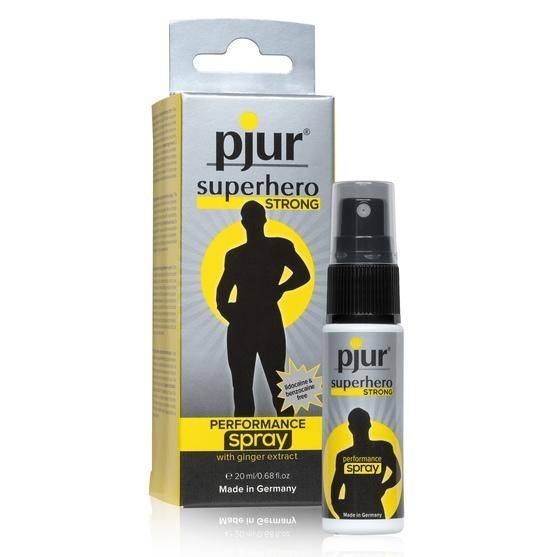 Pjur спрей superhero spray мужской пролонгирующий 1 шт.