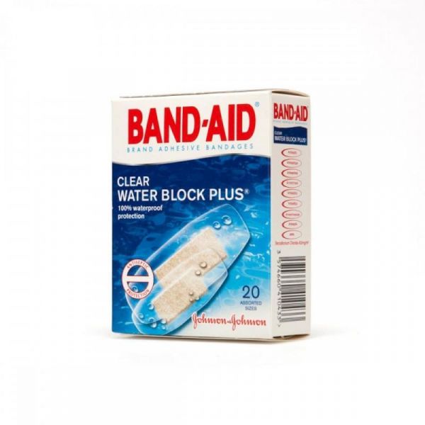 Пластырь Band-Aid антисептический водостойкий 20 шт. Пластырь Band-Aid антисептический водостойкий 20 шт.