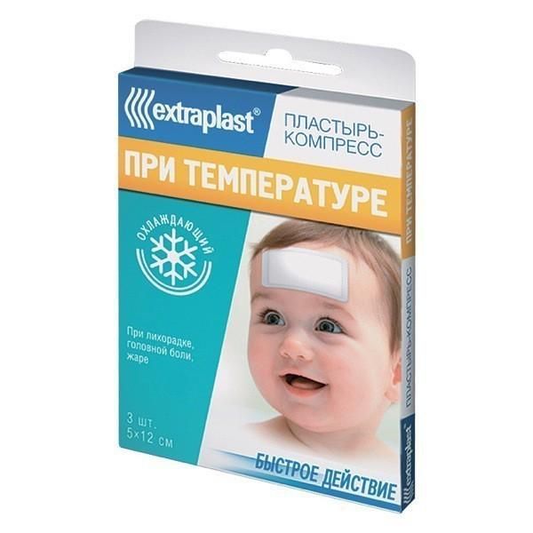 Пластырь экстрапласт при температуре, 3 шт. Пластырь экстрапласт при температуре, 3 шт.