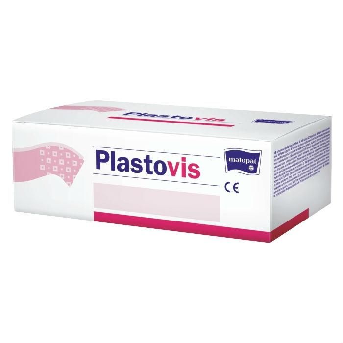 Пластырь Матопат Plastovis фиксирующий из текстильной ткани 1,25 см х 5 м 24 шт.