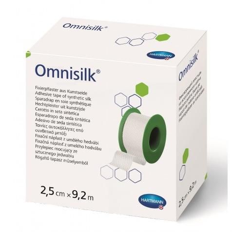 Пластырь Омнисилк/Omnisilk на шелковой основе 9,2 м х 2,5 см 1 шт