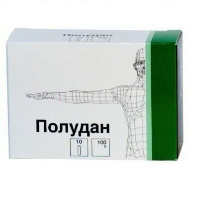 Полудан лиофил. д/р-ра для инъекций 100 ЕД флаконы 10 шт. Полудан лиофил. д/р-ра для инъекций 100 ЕД флаконы 10 шт.