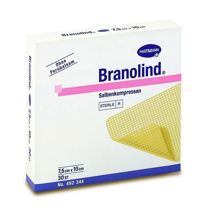 Повязка Branolind/Бранолинд 7,5х10 см 30 шт.