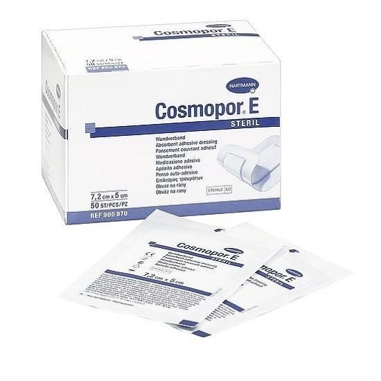 Повязка Cosmopor Е/Космопор Е 7,2 х 5 см 50 шт.