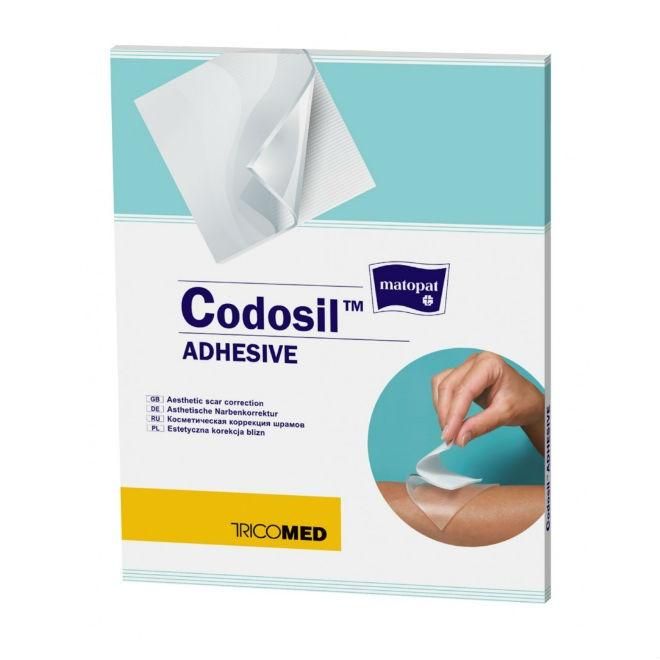 Повязка Матопат Codosil Adhesive силиконовая многоразовая 14 см x 14 см 1 шт.