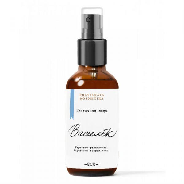 Pravilnaya Kosmetika Цветочная Вода Василек 50 мл Pravilnaya Kosmetika Цветочная Вода Василек 50 мл