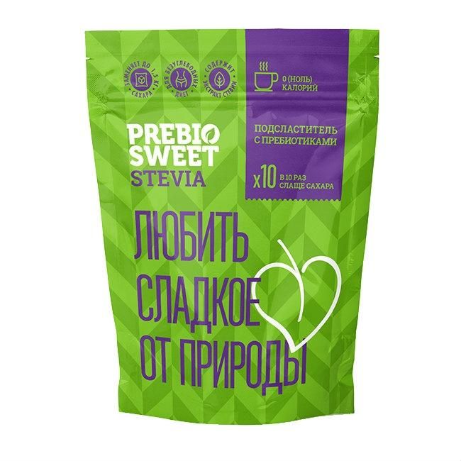 PrebioSweet Stevia подсластитель с пребиотиками пакет 150 г