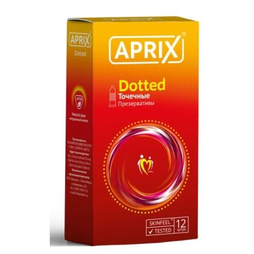 Презервативы Aprix Dotted точечные 12 шт.