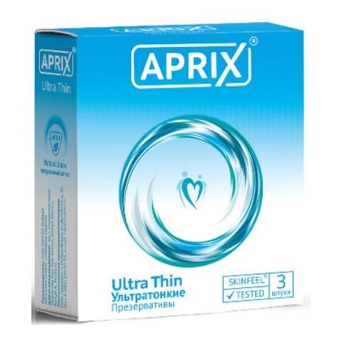 Презервативы Aprix Ultra Thin ультратонкие 3 шт.