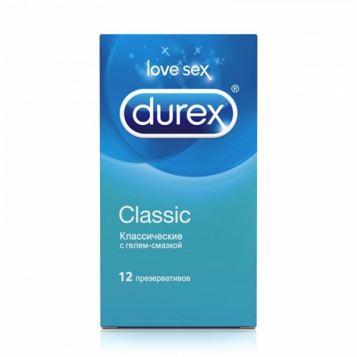 Презервативы Durex Classic упаковка, 12 шт.