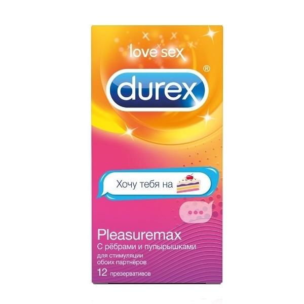 Презервативы Durex Pleasuremax Emoji 12 шт.