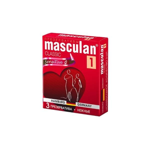 Презервативы Masculan Classic Нежные 3 шт.