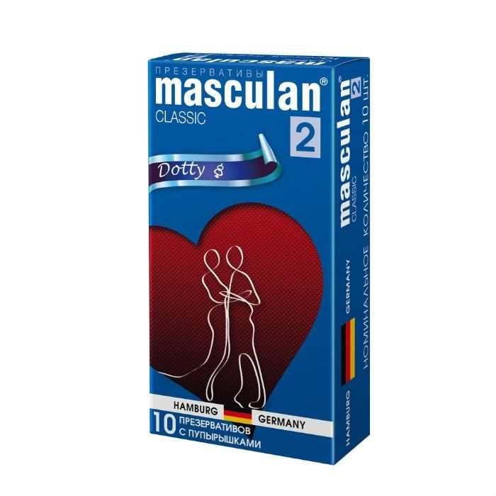 Презервативы Masculan Classic с пупырышками 10 шт.