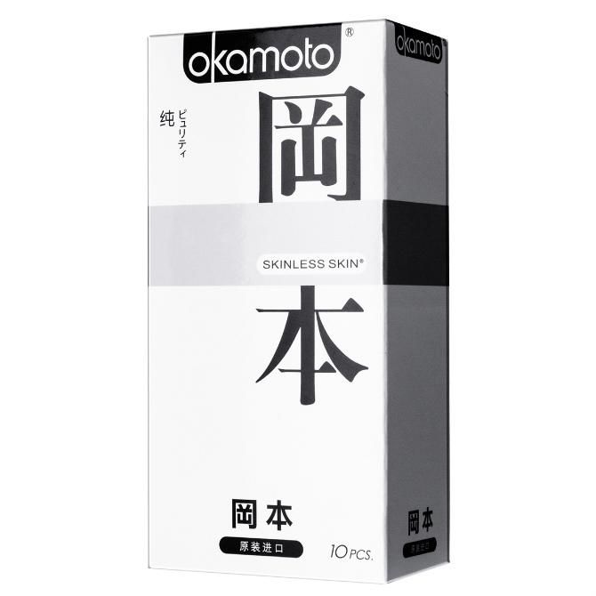 Презервативы Okamoto Skinless Skin классические Purity 10 шт.