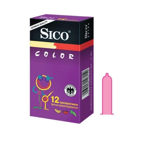 Презервативы Sico Colour упаковка, 12 шт.